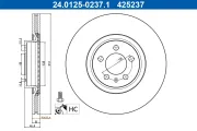 Bremsscheibe Vorderachse ATE 24.0125-0237.1