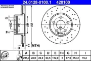 Bremsscheibe ATE 24.0128-0100.1