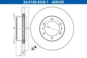 Bremsscheibe Vorderachse ATE 24.0128-0335.1