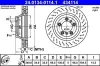 Bremsscheibe Vorderachse rechts ATE 24.0134-0114.1 Bild Bremsscheibe Vorderachse rechts ATE 24.0134-0114.1