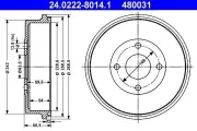 Bremstrommel ATE 24.0222-8014.1