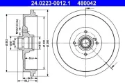 Bremstrommel ATE 24.0223-0012.1