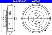 Bremstrommel ATE 24.0225-0001.1