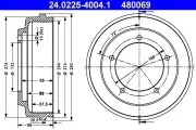 Bremstrommel ATE 24.0225-4004.1