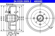 Bremstrommel Hinterachse ATE 24.0220-3009.2