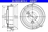 Bremstrommel ATE 24.0222-8019.2