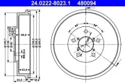 Bremstrommel ATE 24.0222-8023.1