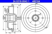 Bremstrommel ATE 24.0218-0042.1