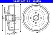 Bremstrommel ATE 24.0223-0019.1