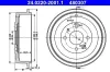 Bremstrommel Hinterachse ATE 24.0220-2001.1