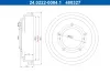 Bremstrommel Hinterachse ATE 24.0222-0004.1