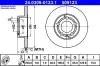 Bremsscheibe Hinterachse ATE 24.0309-0123.1