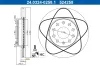 Bremsscheibe Vorderachse ATE 24.0324-0258.1