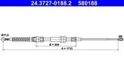 Seilzug, Feststellbremse ATE 24.3727-0188.2