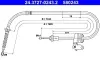 Seilzug, Feststellbremse hinten rechts ATE 24.3727-0243.2