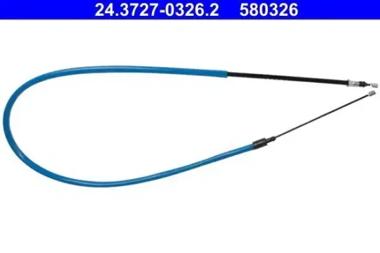 Seilzug, Feststellbremse hinten links ATE 24.3727-0326.2 Bild Seilzug, Feststellbremse hinten links ATE 24.3727-0326.2