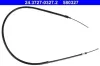 Seilzug, Feststellbremse hinten rechts ATE 24.3727-0327.2 Bild Seilzug, Feststellbremse hinten rechts ATE 24.3727-0327.2