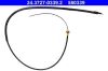 Seilzug, Feststellbremse hinten rechts ATE 24.3727-0339.2 Bild Seilzug, Feststellbremse hinten rechts ATE 24.3727-0339.2