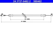 Seilzug, Feststellbremse ATE 24.3727-0462.2