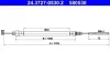 Seilzug, Feststellbremse hinten links ATE 24.3727-0530.2