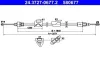Seilzug, Feststellbremse hinten rechts ATE 24.3727-0677.2 Bild Seilzug, Feststellbremse hinten rechts ATE 24.3727-0677.2