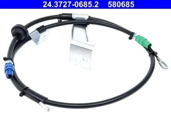 Seilzug, Feststellbremse hinten links ATE 24.3727-0685.2 Bild Seilzug, Feststellbremse hinten links ATE 24.3727-0685.2
