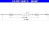Seilzug, Feststellbremse hinten links ATE 24.3727-0687.2