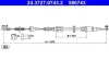 Seilzug, Feststellbremse hinten links ATE 24.3727-0743.2