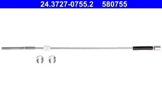 Seilzug, Feststellbremse vorne ATE 24.3727-0755.2 Bild Seilzug, Feststellbremse vorne ATE 24.3727-0755.2