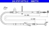Seilzug, Feststellbremse hinten rechts ATE 24.3727-0774.2