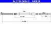 Seilzug, Feststellbremse hinten links ATE 24.3727-0824.2