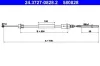 Seilzug, Feststellbremse hinten links ATE 24.3727-0828.2