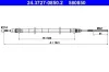 Seilzug, Feststellbremse hinten links hinten rechts ATE 24.3727-0850.2