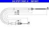 Seilzug, Feststellbremse hinten links ATE 24.3727-1041.2 Bild Seilzug, Feststellbremse hinten links ATE 24.3727-1041.2