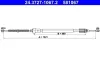 Seilzug, Feststellbremse hinten links ATE 24.3727-1067.2