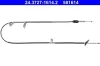 Seilzug, Feststellbremse hinten rechts ATE 24.3727-1614.2 Bild Seilzug, Feststellbremse hinten rechts ATE 24.3727-1614.2