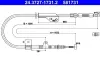 Seilzug, Feststellbremse hinten links ATE 24.3727-1731.2