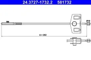 Seilzug, Feststellbremse ATE 24.3727-1732.2