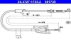 Seilzug, Feststellbremse hinten rechts ATE 24.3727-1735.2
