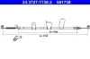 Seilzug, Feststellbremse hinten links ATE 24.3727-1738.2