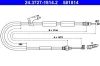 Seilzug, Feststellbremse hinten rechts ATE 24.3727-1814.2