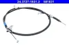 Seilzug, Feststellbremse hinten rechts ATE 24.3727-1831.2 Bild Seilzug, Feststellbremse hinten rechts ATE 24.3727-1831.2