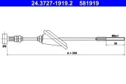 Seilzug, Feststellbremse ATE 24.3727-1919.2