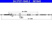 Seilzug, Feststellbremse ATE 24.3727-1945.2