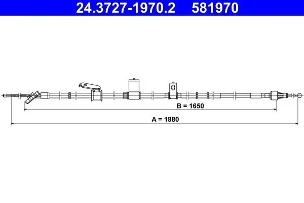 Seilzug, Feststellbremse ATE 24.3727-1970.2