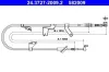 Seilzug, Feststellbremse hinten links ATE 24.3727-2009.2