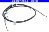 Seilzug, Feststellbremse hinten links ATE 24.3727-2118.2 Bild Seilzug, Feststellbremse hinten links ATE 24.3727-2118.2