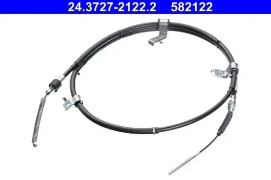 Seilzug, Feststellbremse hinten rechts ATE 24.3727-2122.2 Bild Seilzug, Feststellbremse hinten rechts ATE 24.3727-2122.2