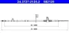 Seilzug, Feststellbremse hinten links ATE 24.3727-2125.2
