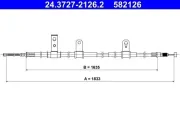 Seilzug, Feststellbremse hinten links ATE 24.3727-2126.2
